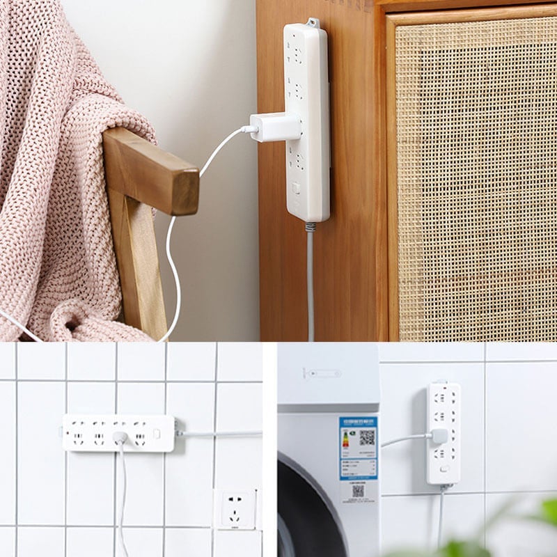 📢 BEGRÄNSAD TID: 50 % RABATT! ⏰ No Trace självhäftande uttagsskydd – håller eluttagslisterna snygga, återanvändbara och enkla att montera 🔌