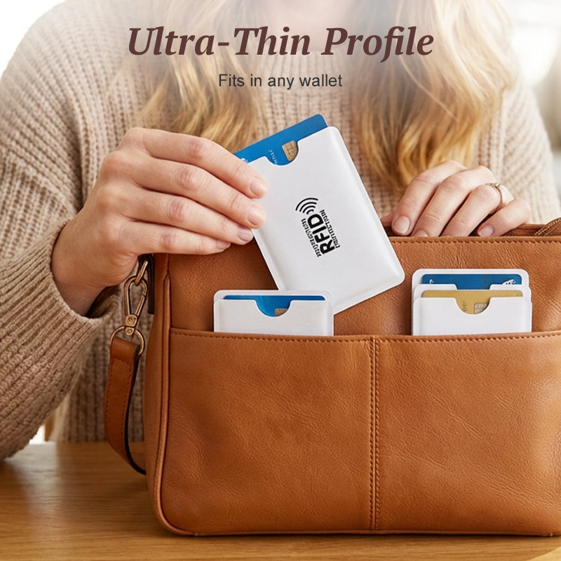 🚨 RFID-kortfodral: Blockerar skannrar och skyddar dina uppgifter 💳