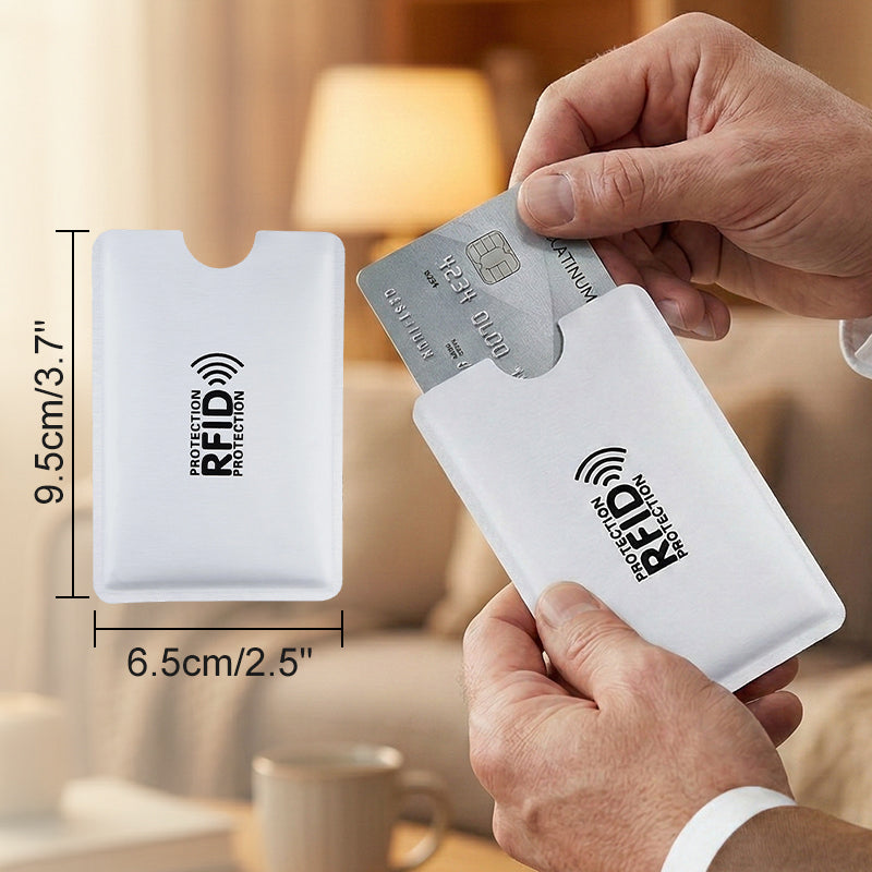 🚨 RFID-kortfodral: Blockerar skannrar och skyddar dina uppgifter 💳