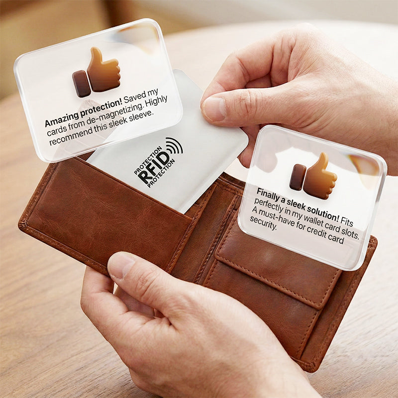 🚨 RFID-kortfodral: Blockerar skannrar och skyddar dina uppgifter 💳