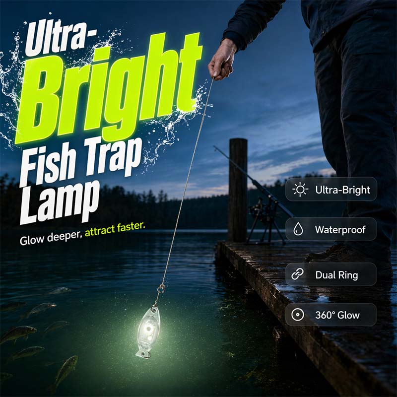 🔥50 % tidsbegränsad rabatt 🎣Ultraklar fiskelampa🌊Din oumbärliga fiskeutrustnin