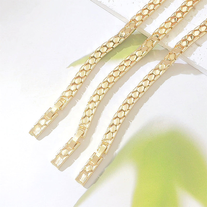 🎉 Rea 2026 – Över 13 000 sålda! 💞 Elegant guldfärgat kedjearmband för dame