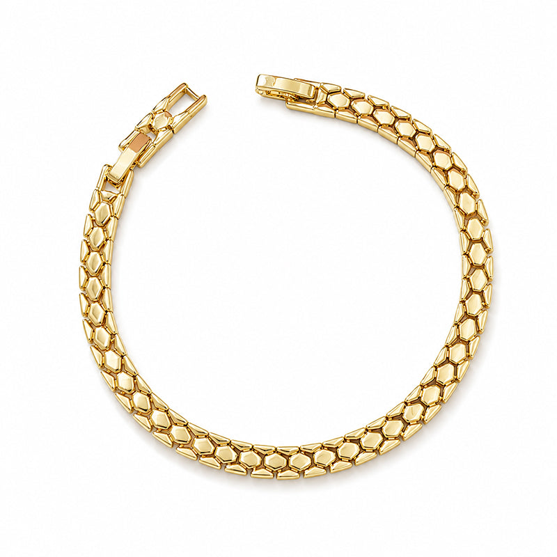 🎉 Rea 2026 – Över 13 000 sålda! 💞 Elegant guldfärgat kedjearmband för dame