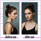 💁‍♀️Quick‑Fit Voluminous Hair Wrap | Realistisk syntetisk hårknut för vardagsbruk och festliga tillfälle