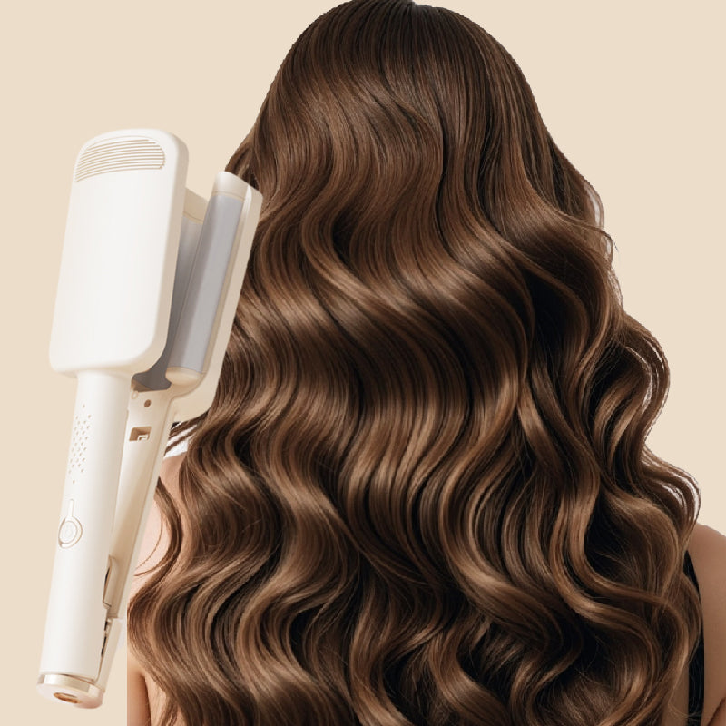 💇 50 % RABATT UNDER BEGRÄNSAD TID! ✨ 32 mm locktång för vågigt hår – negativa joner, justerbar temperatur
