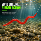 🎣 50 % RABATT UNDER BEGRÄNSAD TID! ✨ Simulerade mjuka fiskebeten i form av daggmaskar – doftande, naturtrogna, hållbara