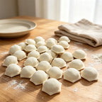 🥰SLUTREA – 50 % RABATT🥟 Dumplingform med 37 hål – Gör 37 dumplings på en gång